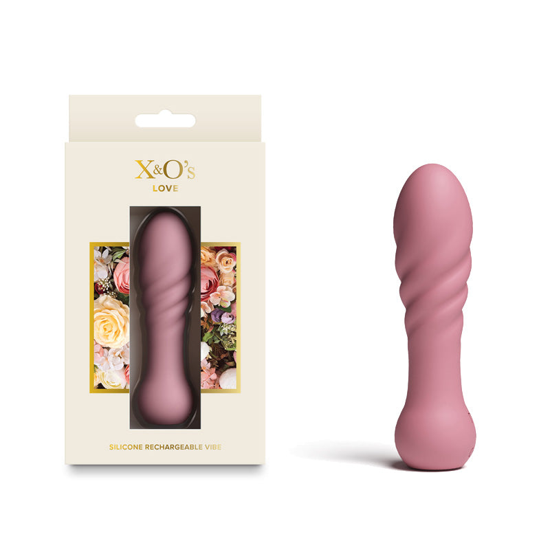 X & O's Love - Dusty Rose 10.7cm Bullet Vibrator
