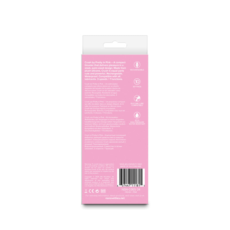 Pretty in Pink Crush Vibrator - Pink