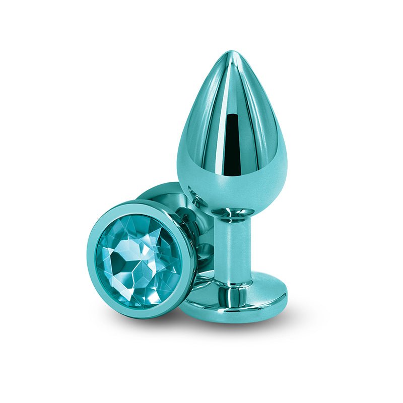 Rear Assets Medium Butt Plug – Teal