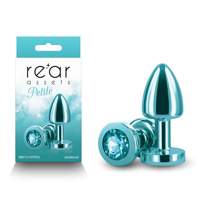 Rear Assets Petite Butt Plug – Teal