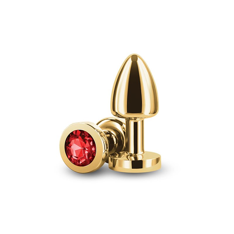 Rear Assets Gold Petite Butt Plug – Red