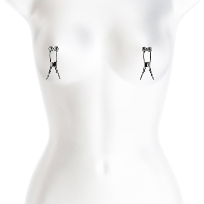 Bound Gunmetal Nipple Clamps - C1