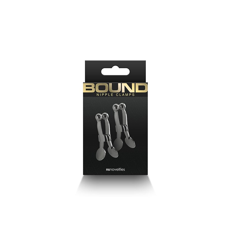 Bound Gunmetal Nipple Clamps - C1