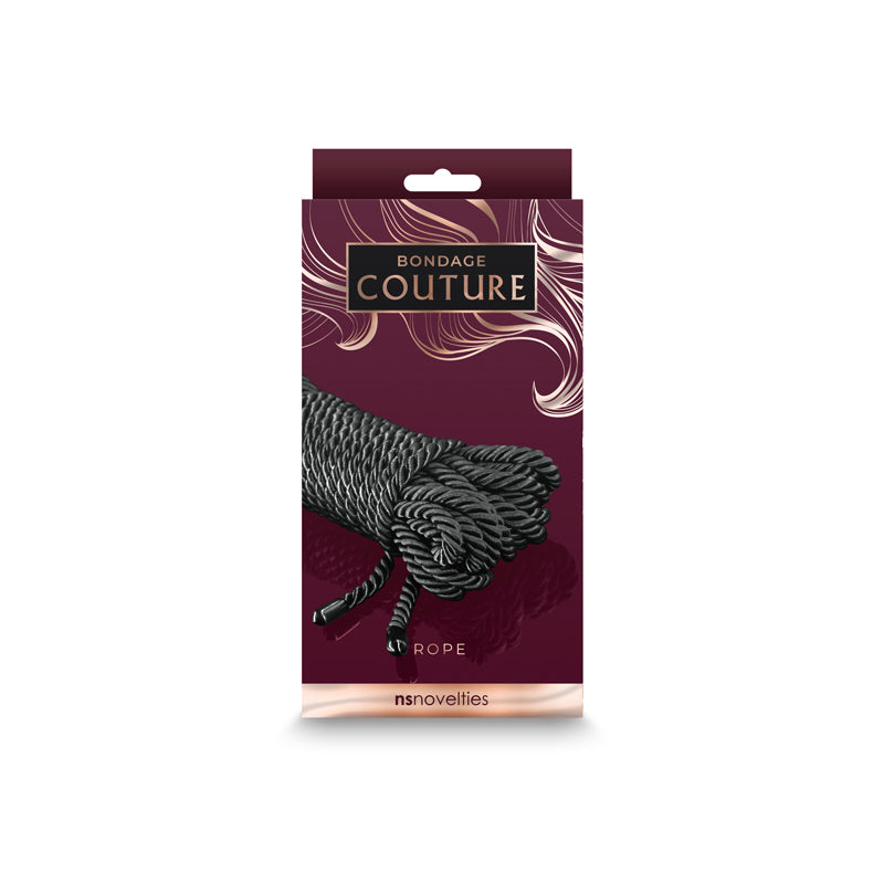 Bondage Couture Black Rope - 7.6mtrs