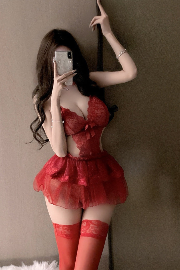 Turn Tonight Into Your Honeymoon – 2 Piece Set with Panty & Choker