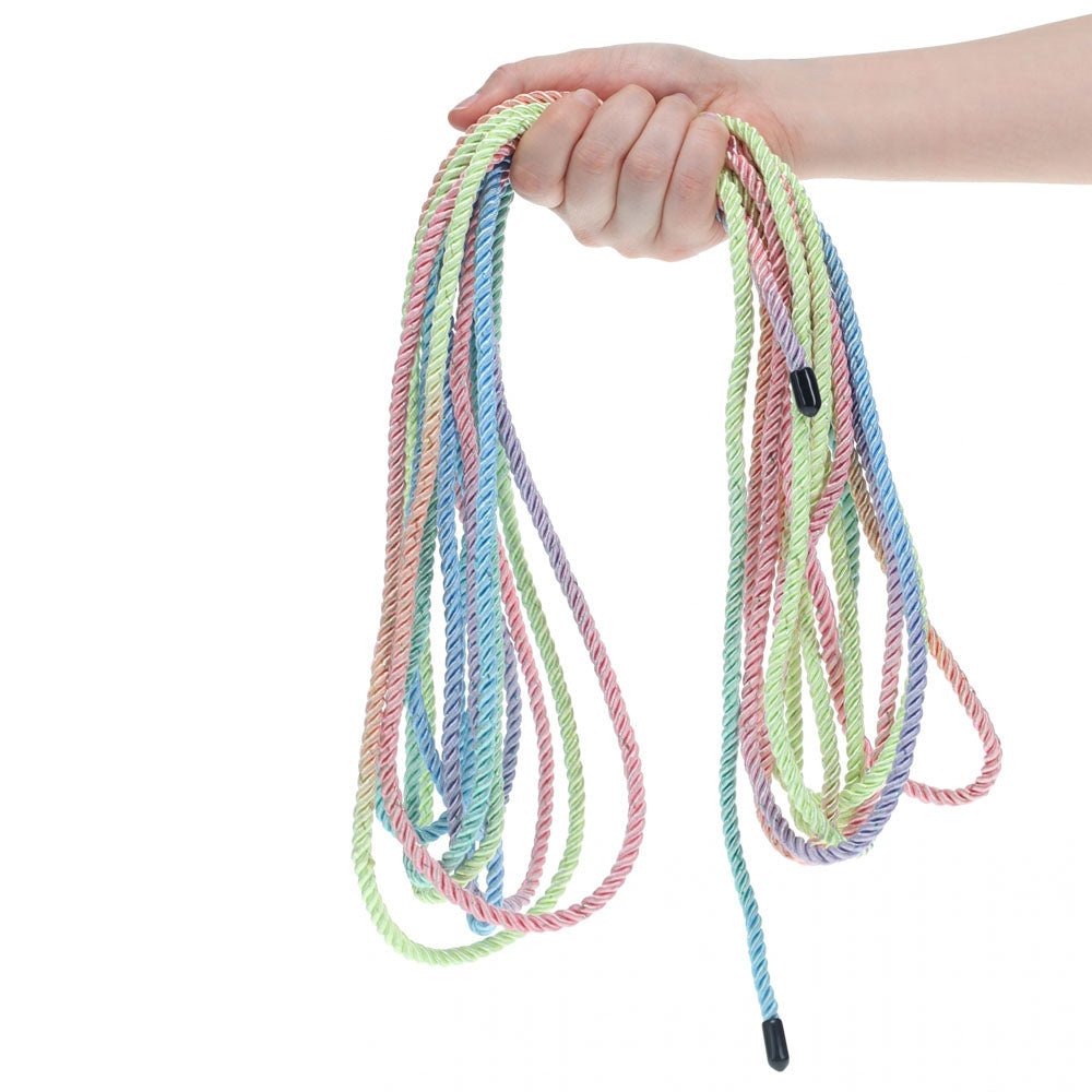 Ouch! Multicolored 1 Bondage Rope - 10 Mtrs