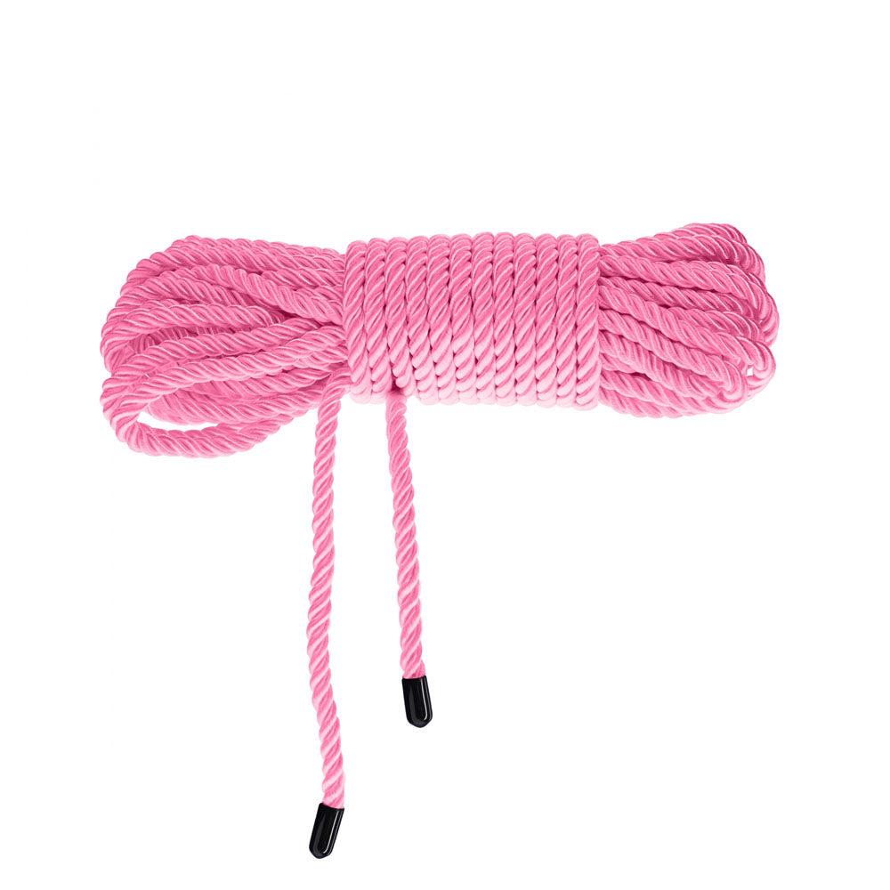 Ouch! Pink Bondage Rope - 10 Mtrs