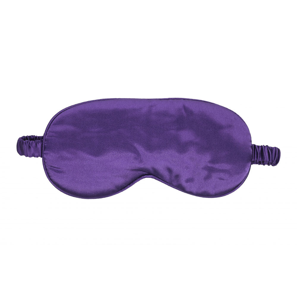 Ouch! Satin Eye Mask - Purple