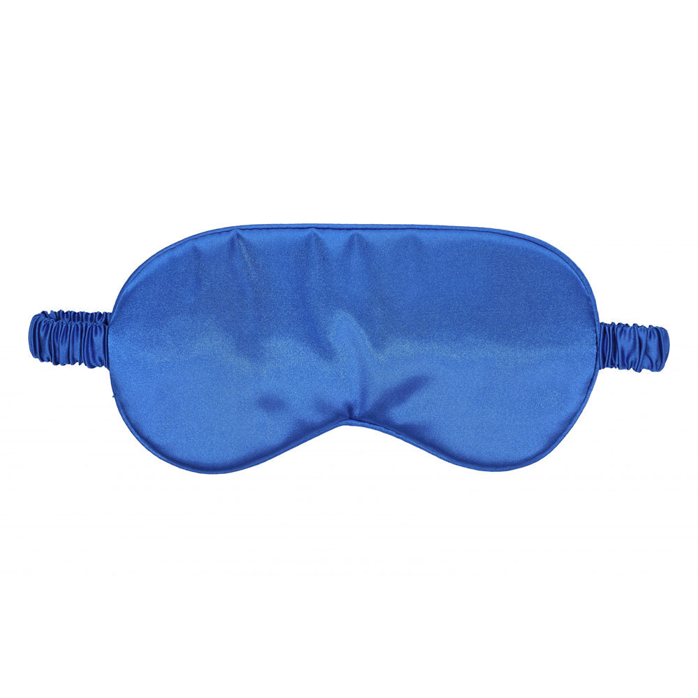 Ouch! Satin Eye Mask - Royal Blue