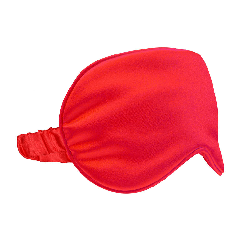 Ouch! Satin Eye Mask - Red