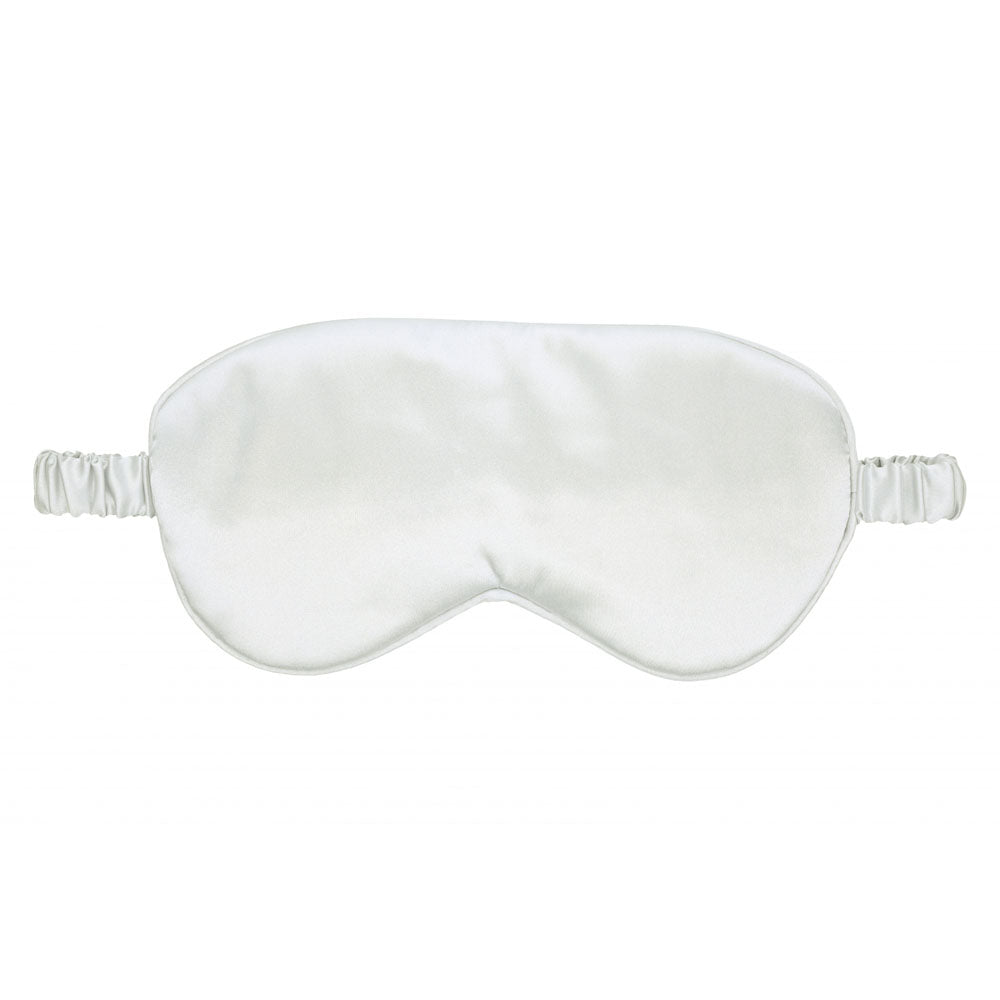 Ouch! Satin Eye Mask - Silver