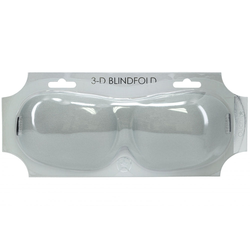 Ouch! 3D Eye Mask - Silver