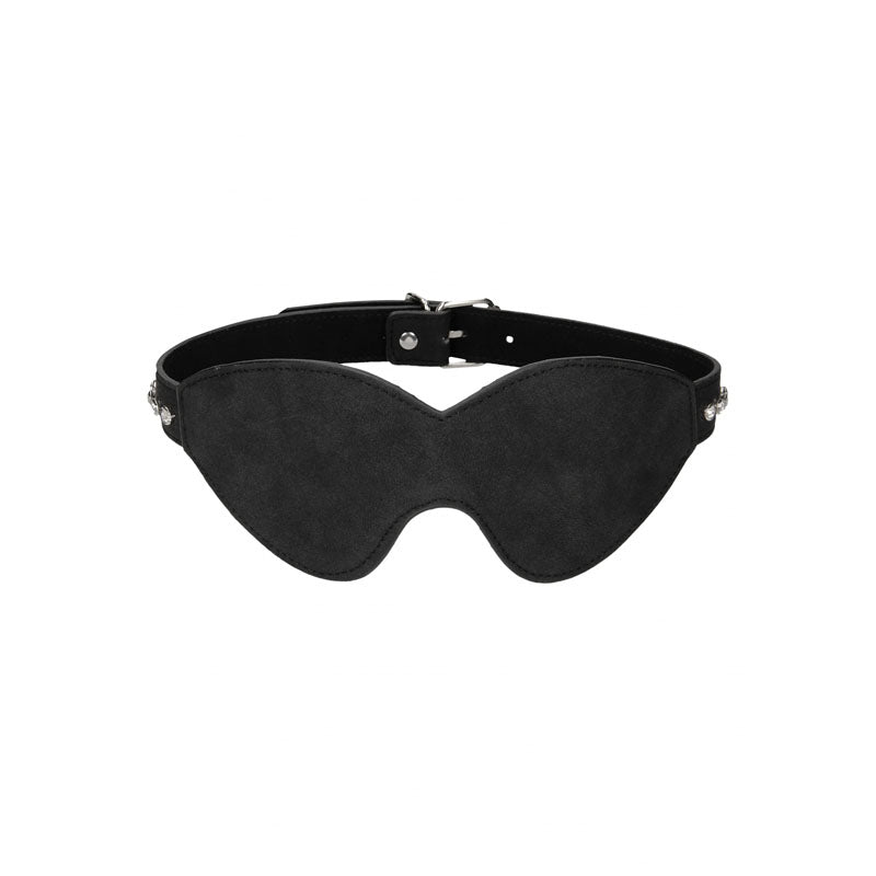OUCH! Diamond Studded Eye-Mask - Black