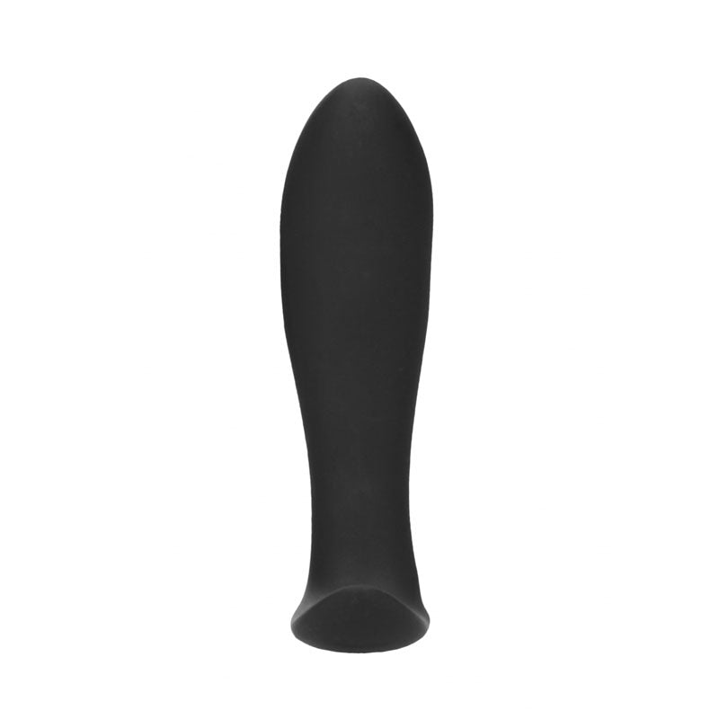 Ouch! E-Stim & Vibrating Butt Plug with Wireless Remote - Black