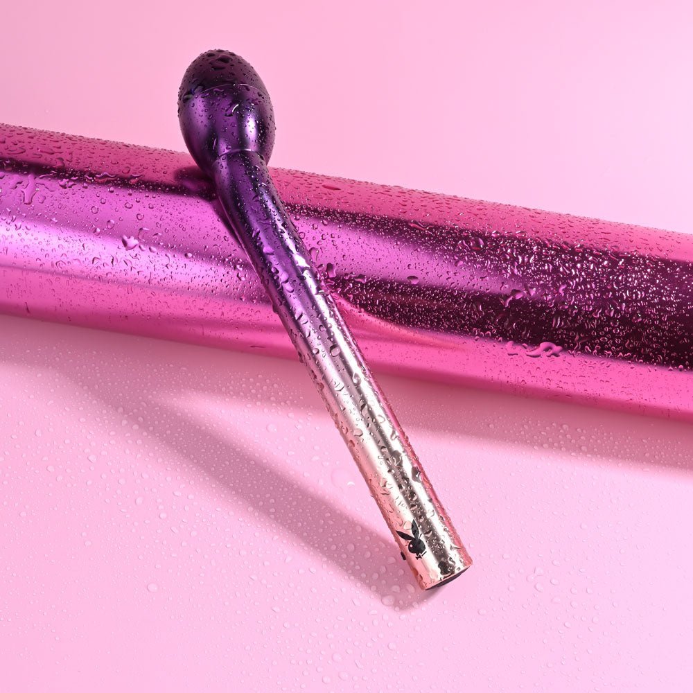 Playboy Pleasure Afternoon Delight - G-Spot Vibrator - Metallic Purple