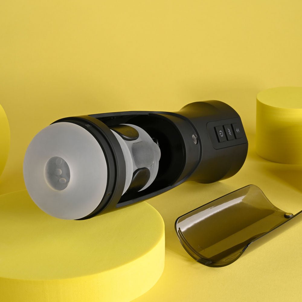 Playboy Pleasure End Game Vibrating & Self Sanitising Stroker