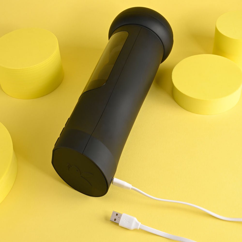Playboy Pleasure End Game Vibrating & Self Sanitising Stroker