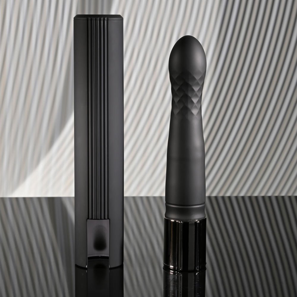 Playboy Pleasure - Pleasure Zone - Vibrator With Charging Dock - Black