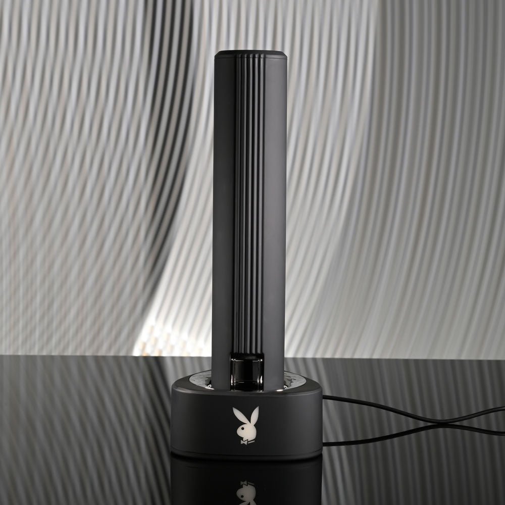 Playboy Pleasure - Pleasure Zone - Vibrator With Charging Dock - Black