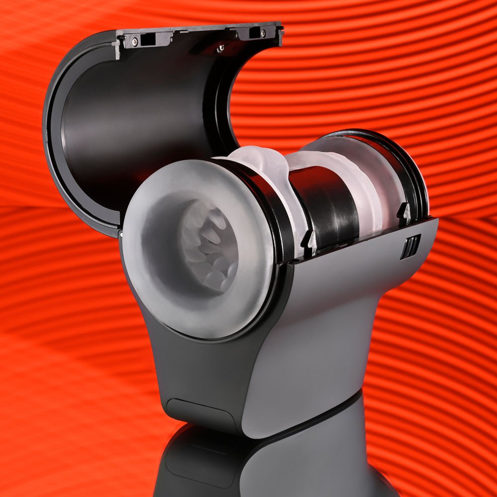 Playboy Pleasure Come Along - Vibrating Stroker - Black
