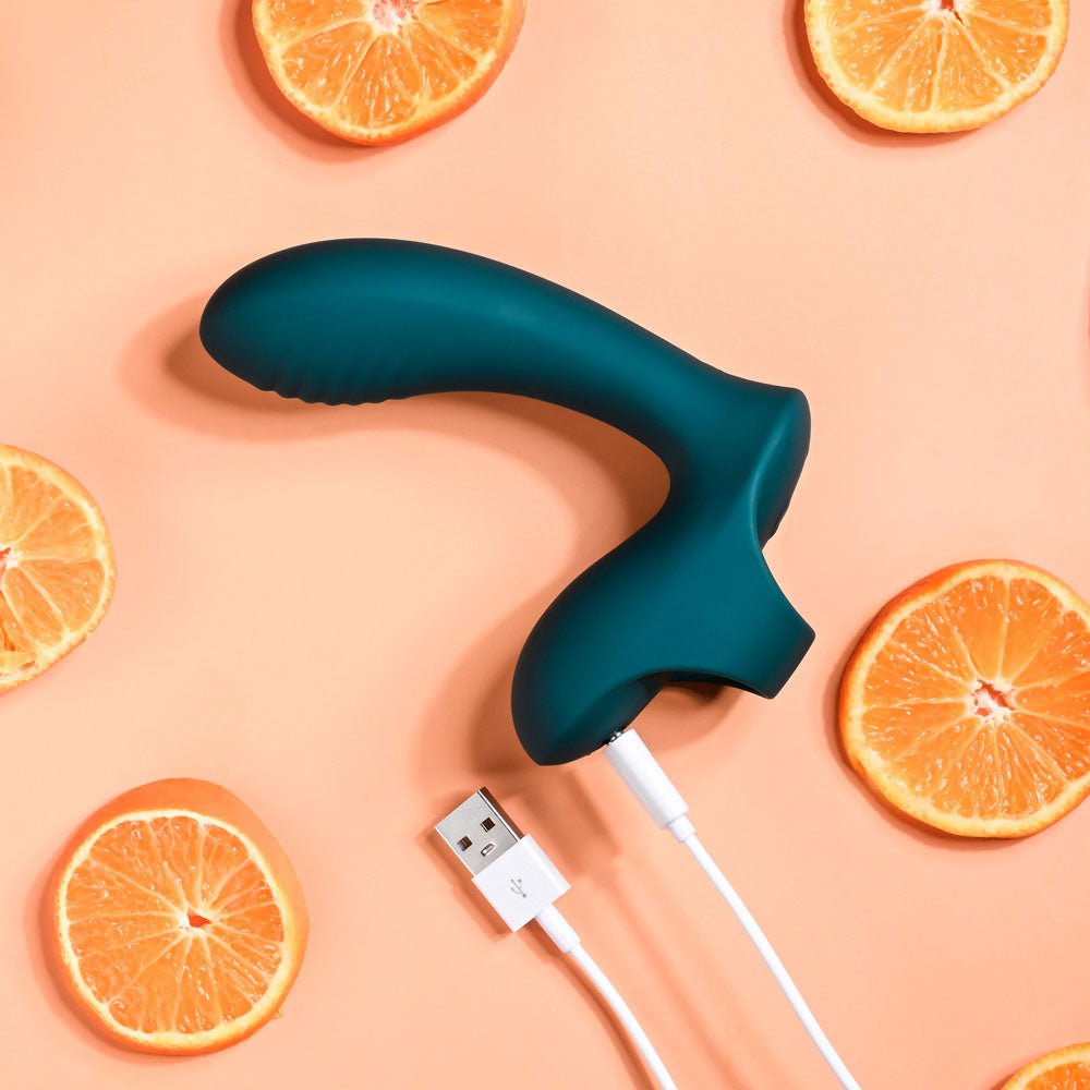 Playboy Pleasure Wrapped Around Your Finger Stimulator - Green