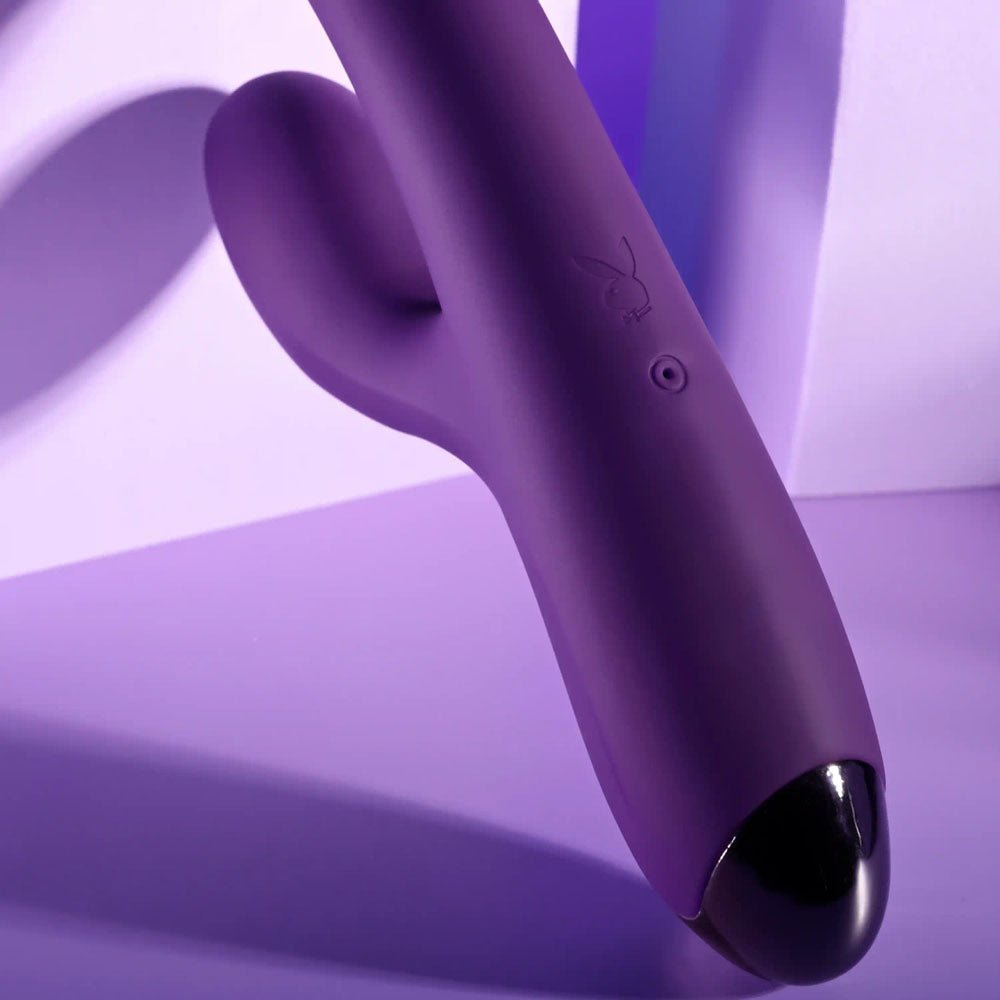 Playboy Pleasure New Crush Rabbit Vibrator - Purple