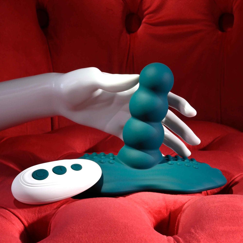 Playboy Pleasure Have A Seat - Rideable Grinder Pad with Remote - Green