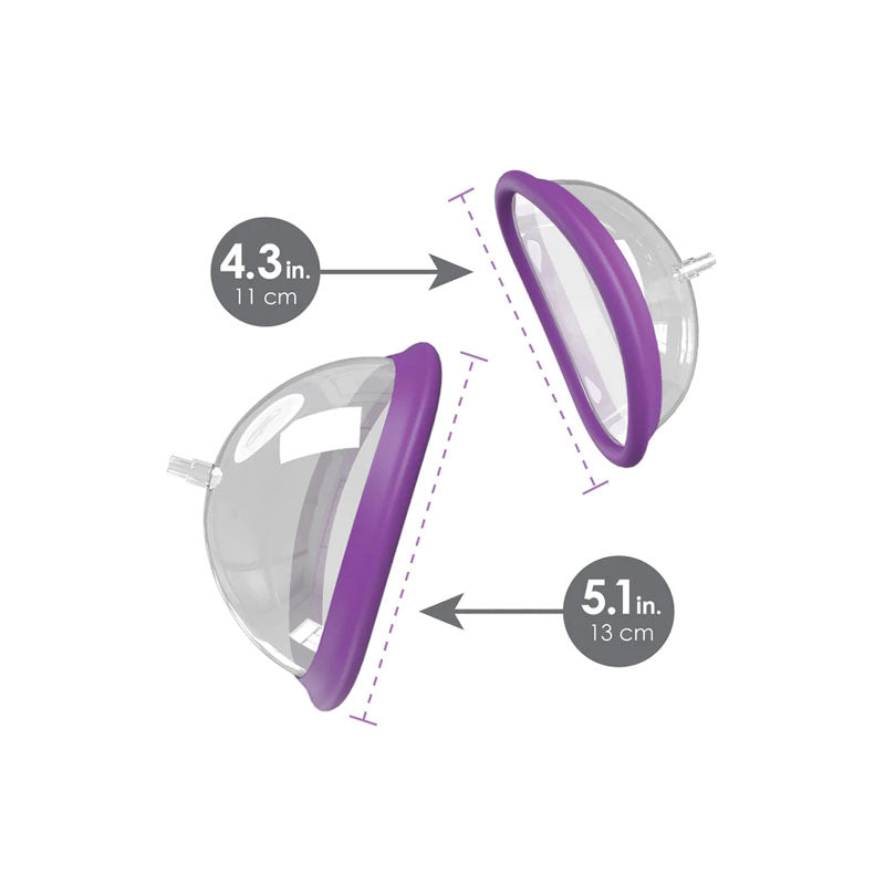 Fantasy For Her Vagina Rechargeable Pump Kit - Purple