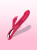 Bliss Rabbit Dual-Motor Vibrator with Ribbed Shaft