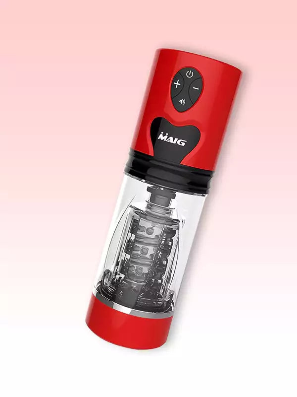 MAIG Pro Automatic Telescopic Stroker Cup — Hands-Free Vibrating Massager