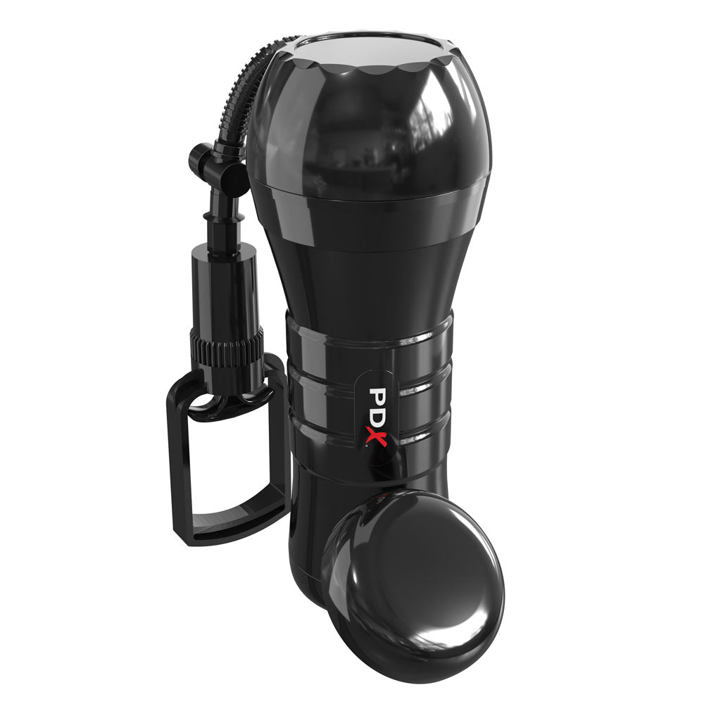 PDX Wet Pussies Super Sucker XXL Stroker - Flesh Vagina Stroker with Suction Pump