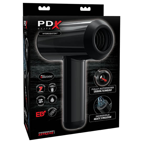 PDX Elite Toyz Hydrobator Stroker - Black