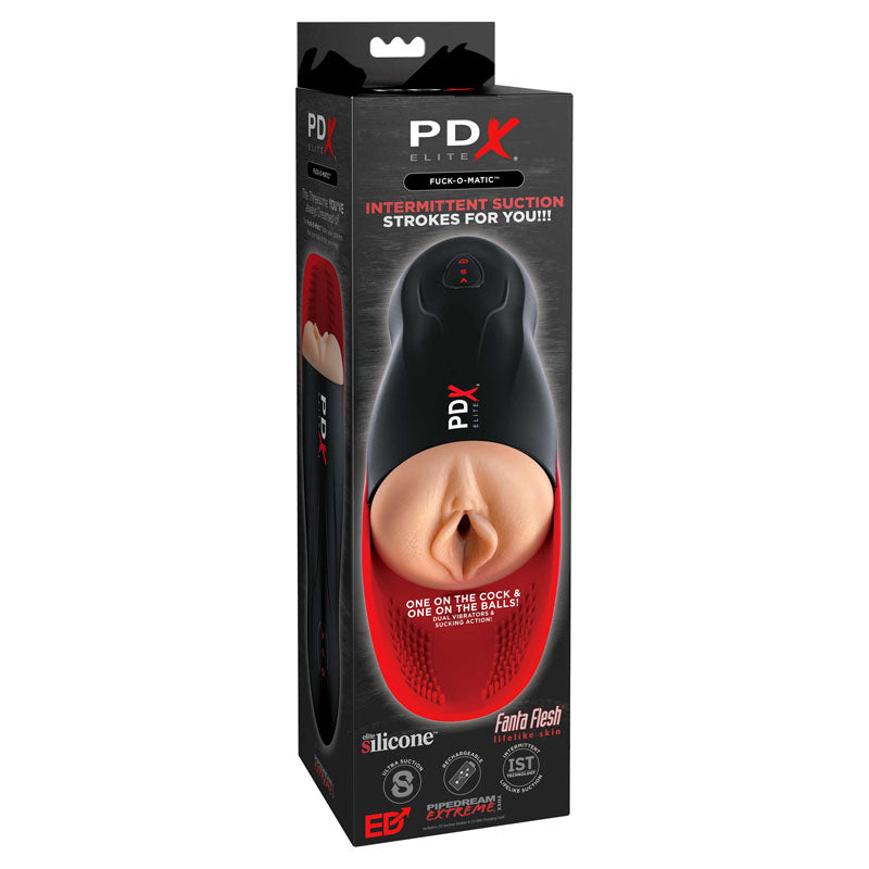 Pipedream Extreme Toys Elite - Fuck-O-Matic Sucking Masturbator