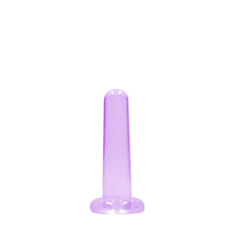 RealRock Non Realistic 5 Inch Dildo With Suction Cup - Purple