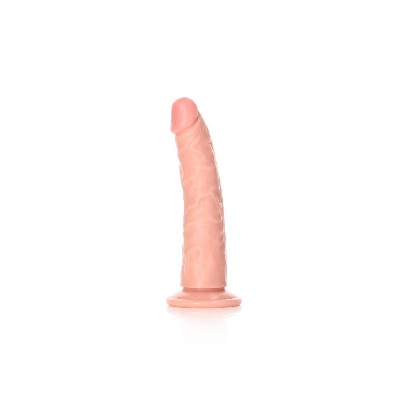 RealRock 6 Inch Realistic Slim Dildo without Balls - Flesh