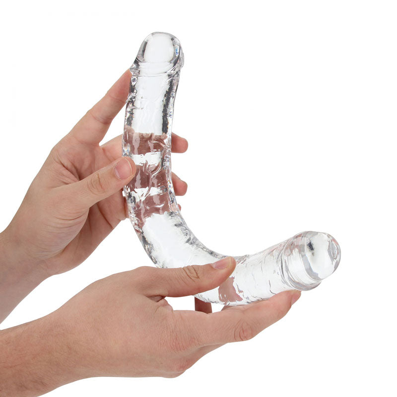 RealRock 14 Inch Double Dong - Clear