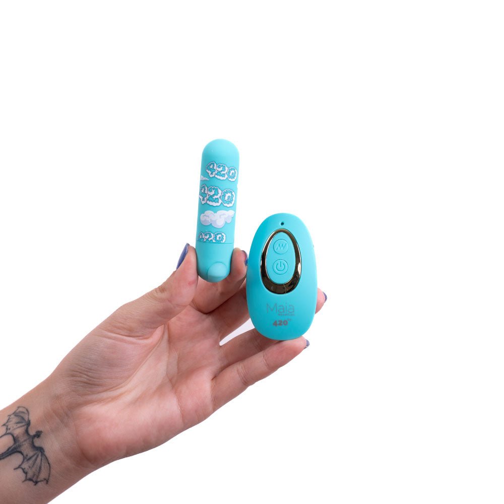 Maia Jessie 420 Bullet Bullet with Wireless Remote Control - Sky Blue