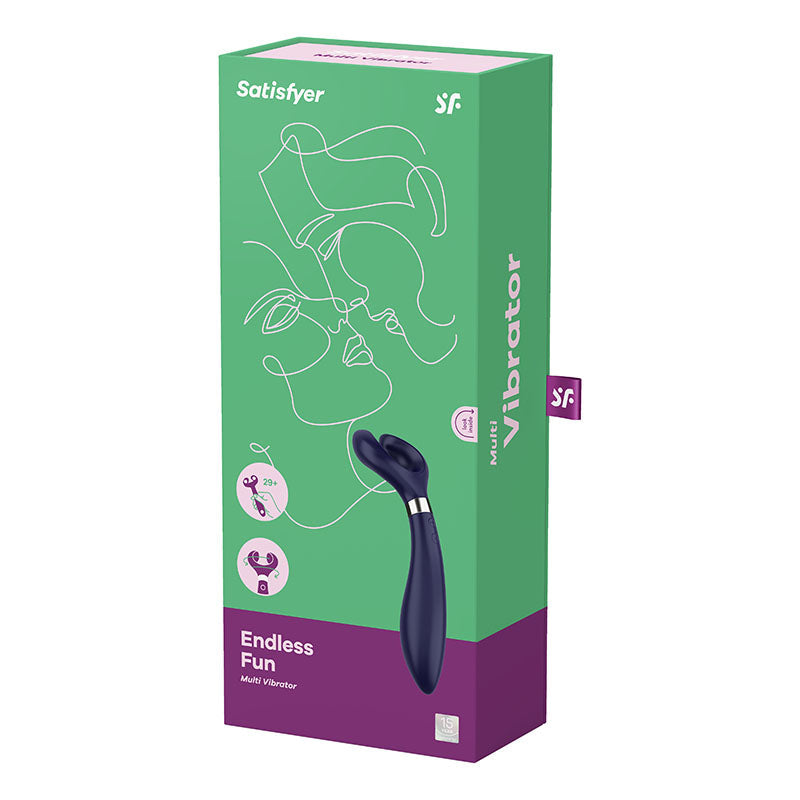 Satisfyer Multi Vibrator Endless Fun - Blue