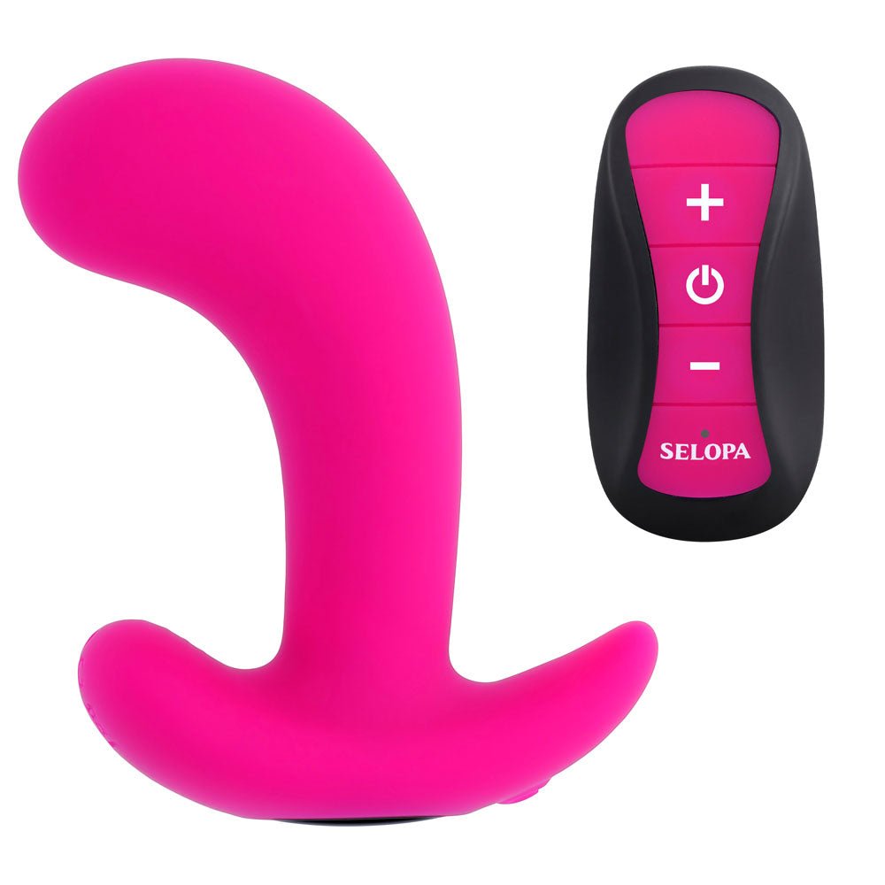 Selopa Hooking Up - Butt Plug With Wireless Remote - Pink