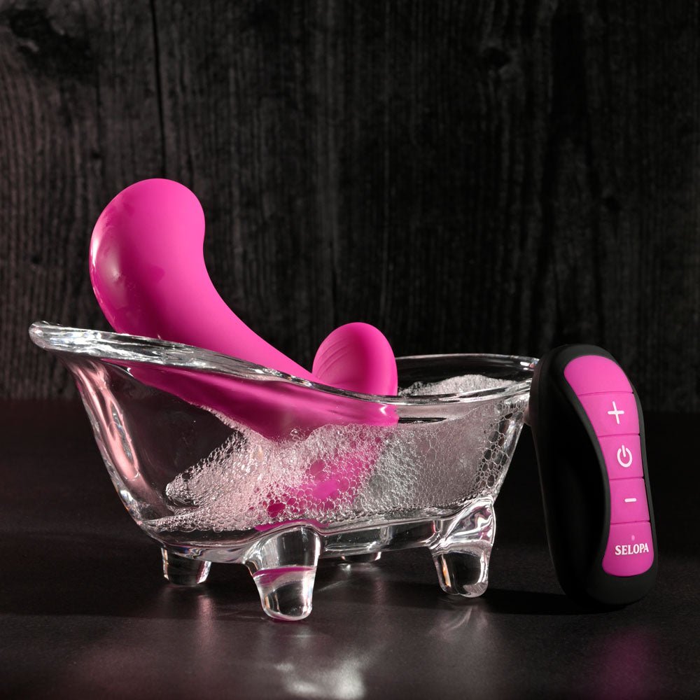Selopa Hooking Up - Butt Plug With Wireless Remote - Pink