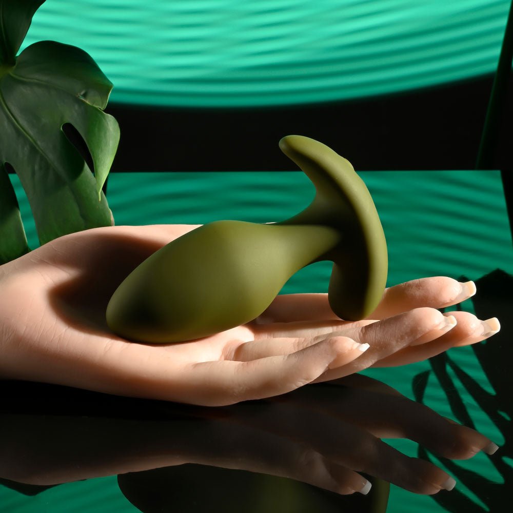 Selopa The Colonel - Green Vibrating Butt Plug With Wireless Remote