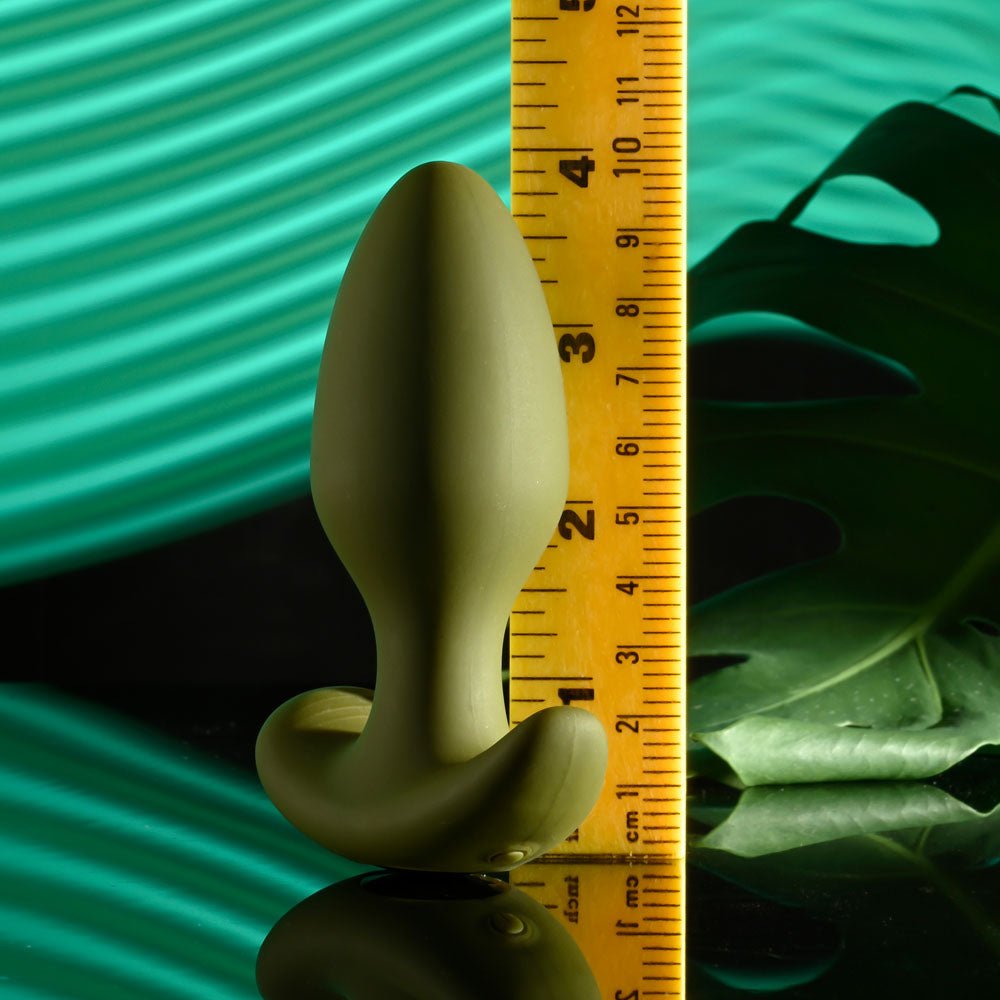 Selopa The Colonel - Green Vibrating Butt Plug With Wireless Remote