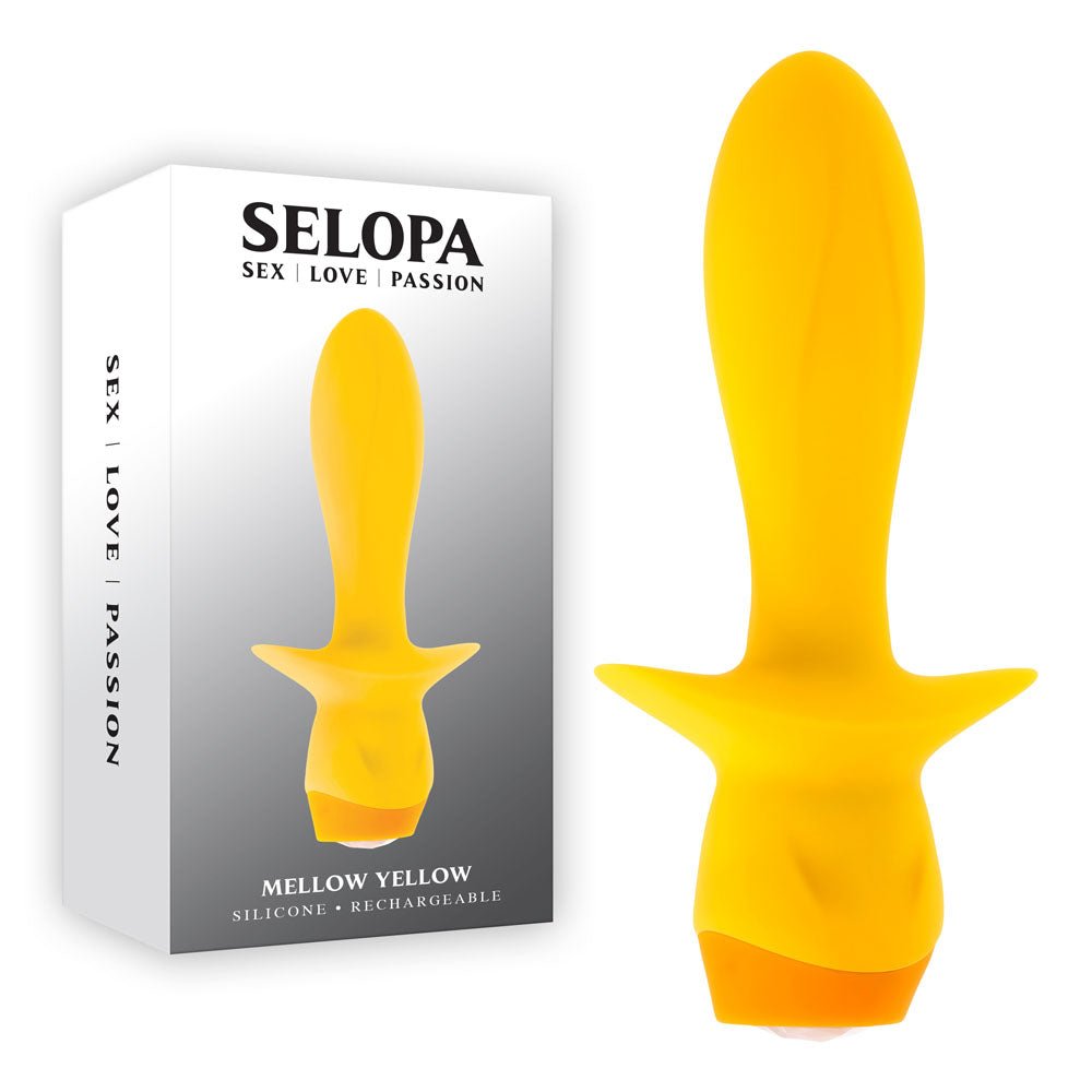 Selopa Mellow Yellow - Vibrating Anal Plug