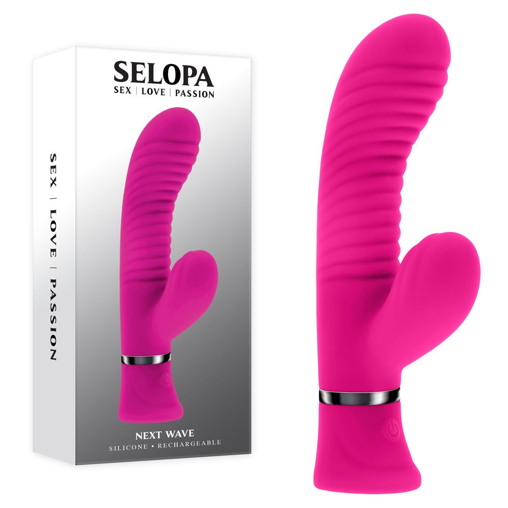 Selopa Next Wave Dual Rabbit Vibrator - Pink