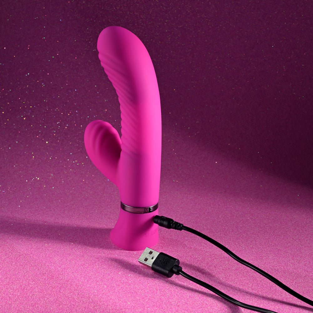 Selopa Next Wave Dual Rabbit Vibrator - Pink