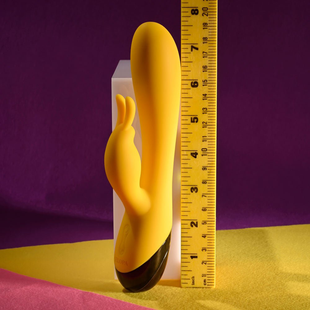 Selopa Buzz Bunny Rabbit Vibrator - Yellow