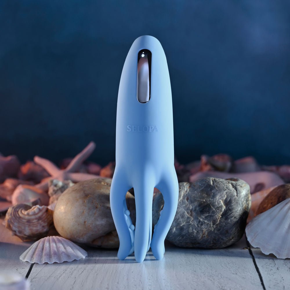 Selopa Tentacle Tickler Vibrating Stimulator - Blue