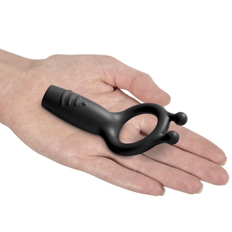 Sir Richards Vibrating Silicone Super C-Ring - Grey