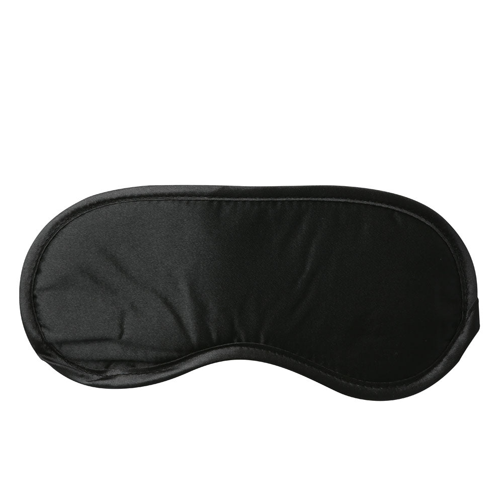 Sex & Mischief Satin Blindfold - Black