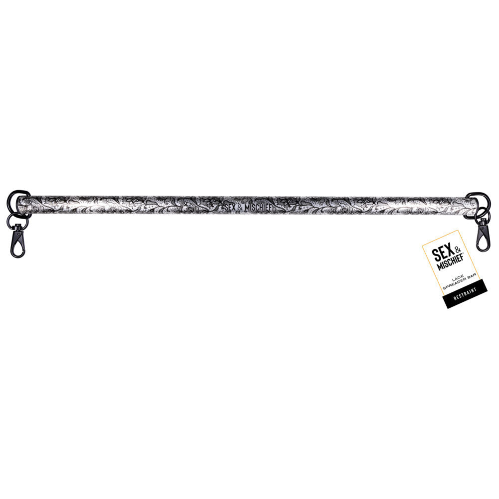 Sex & Mischief Lace Aluminium Spreader Bar